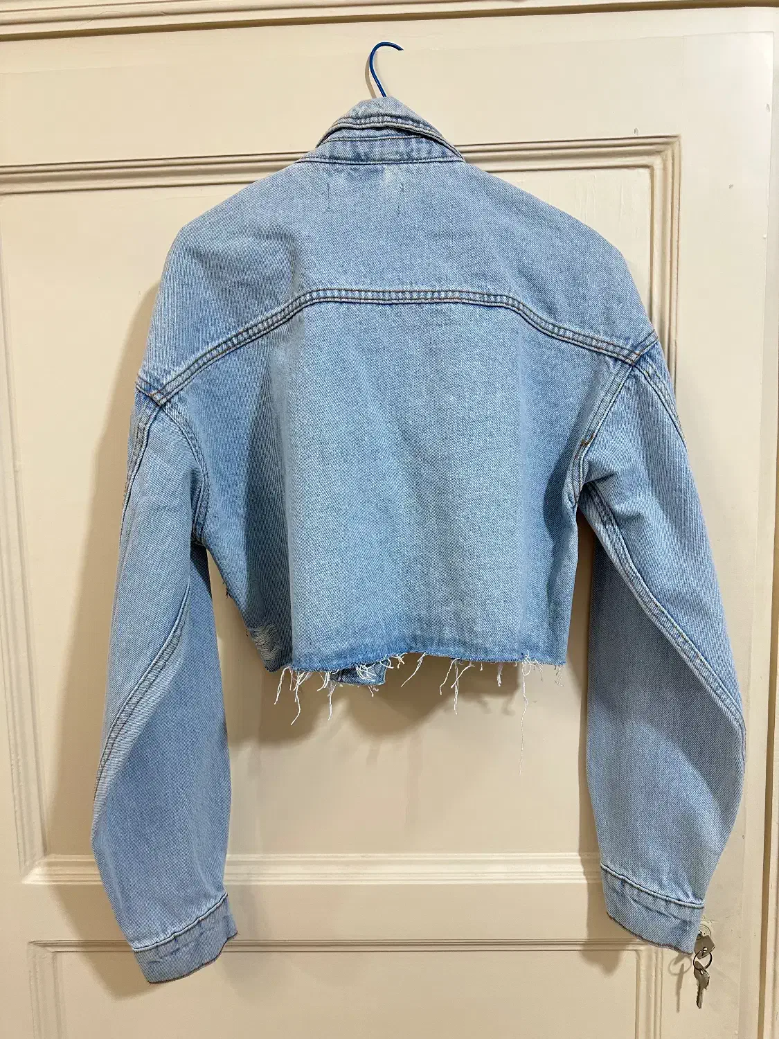 کراپ کت جین وارداتی سایز ۳۶|لباس|مشهد, ارشاد|دیوار