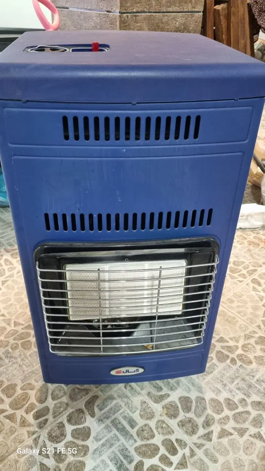 یک عدد بخاری گازی|بخاری، هیتر، شومینه|برازجان, |دیوار