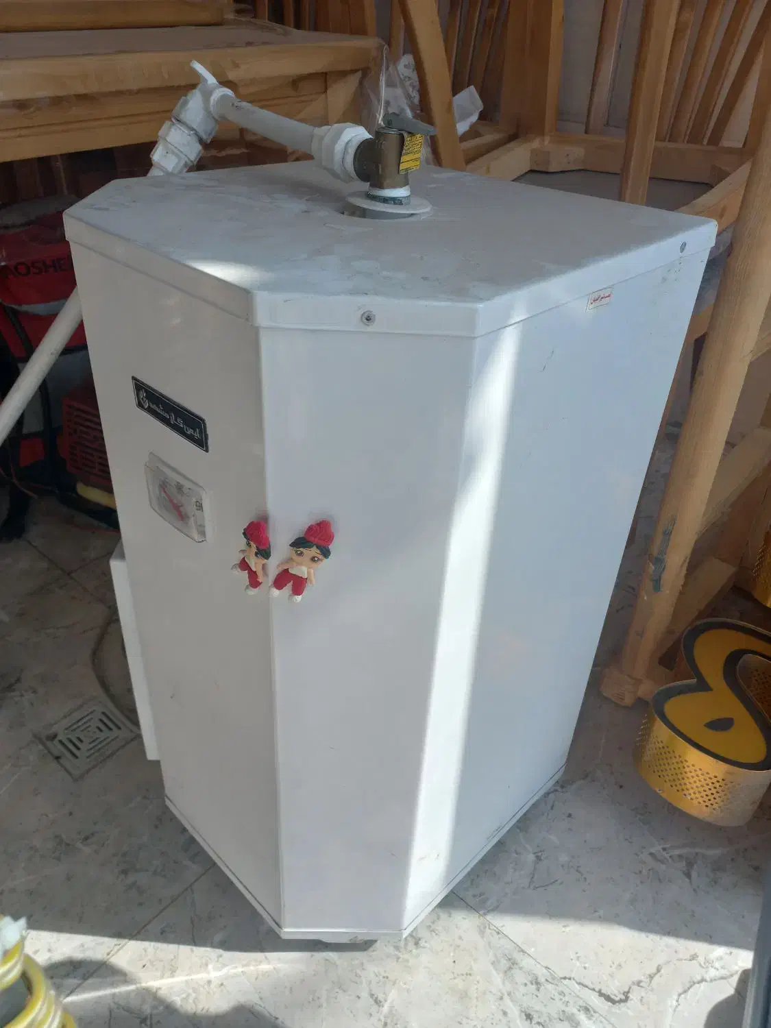 فروش یک عدداب گرمکن برقی نو|آبگرمکن، پکیج، شوفاژ|لاهیجان, کوی خزر|دیوار