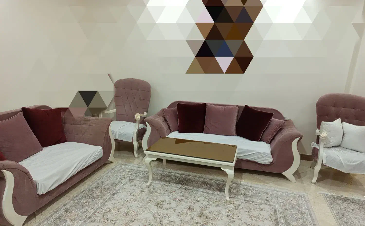 مبل ناهار خوری هفت نفره در حد نو|مبلمان خانگی و میز عسلی|تهران, افسریه شمالی|دیوار