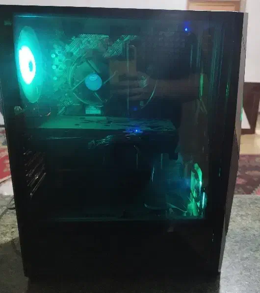 کیس کامپیوتر گیمینگ گرین مدل ARIA|رایانه رومیزی|شوش, |دیوار