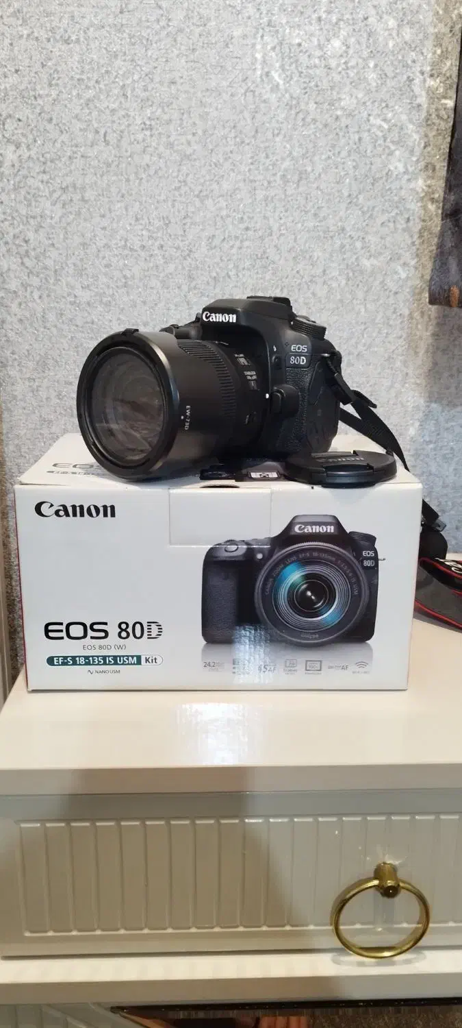 دوربین ۸۰d canon|دوربین عکاسی و فیلمبرداری|اهواز, آسیاباد|دیوار