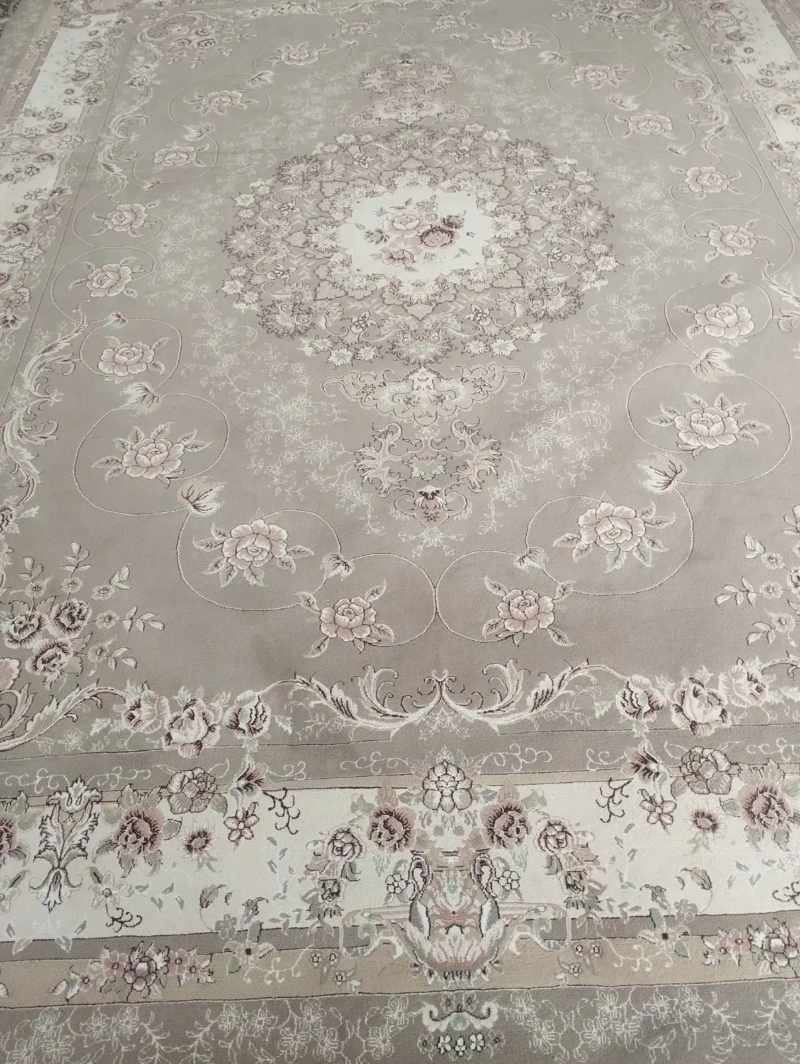 یک عدد فرش ۱۲ متری|فرش|گل تپه, |دیوار