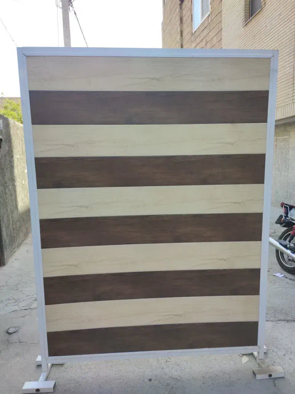 پارتیشن کلاف آلومینیوم وسط pvcحدود55کیلوآلومینیوم|دفتر کار|اصفهان, عمان سامانی|دیوار