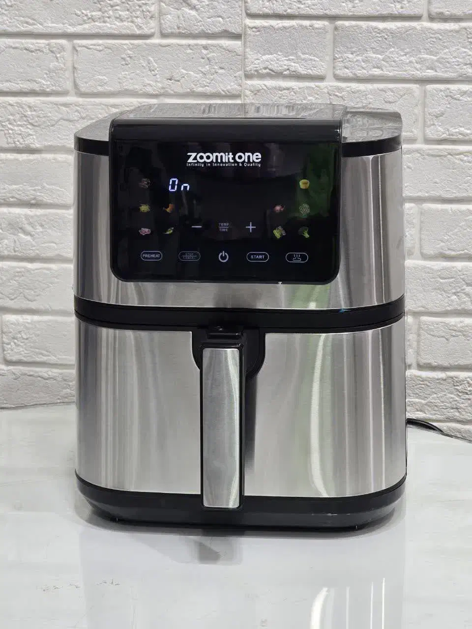 فروش ویژه سرخ کن رژیمی بدونه روغن زومیت|اجاق گاز و لوازم برقی پختوپز|قم, سید معصوم|دیوار