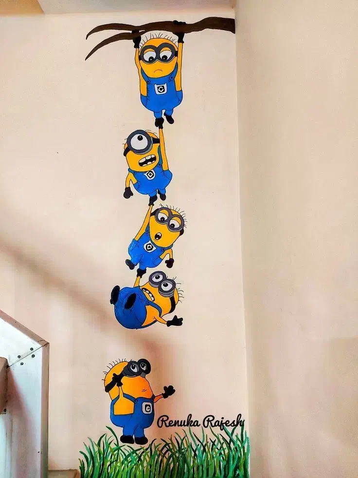 نقاشی دیواری|تابلو، نقاشی، عکس|یزد, |دیوار