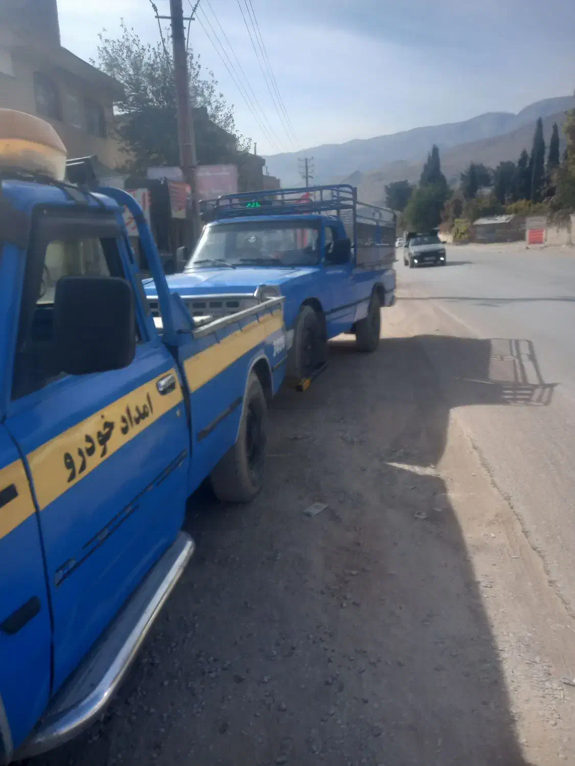 امداد خودرو یدک کش چرخ گیر جرثقیل شبانه روزی|خدمات حمل و نقل|شیراز, میانرود|دیوار