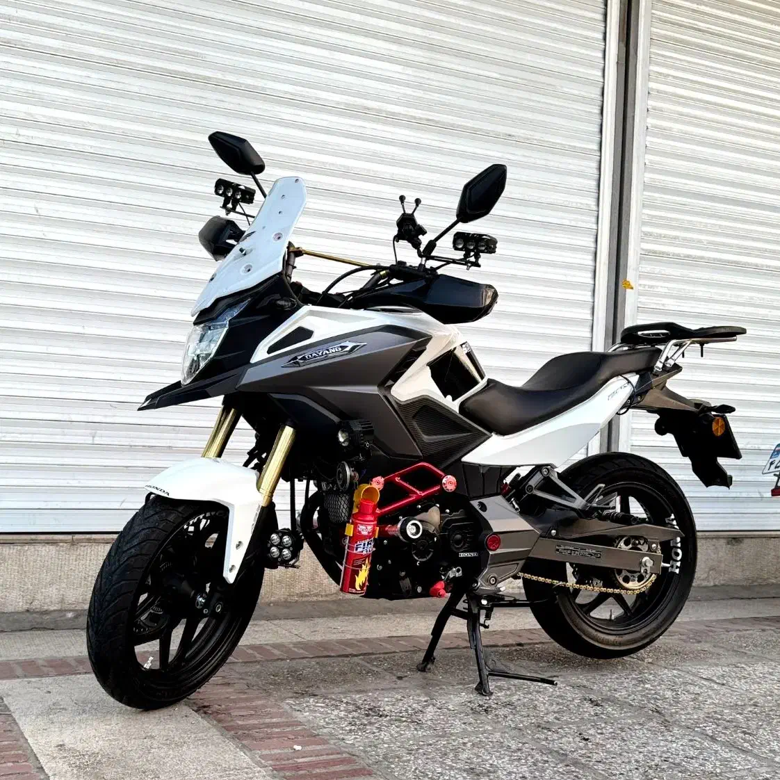 موتور آشیل dy200 با تجهیزات|موتورسیکلت|شیراز, سرو|دیوار