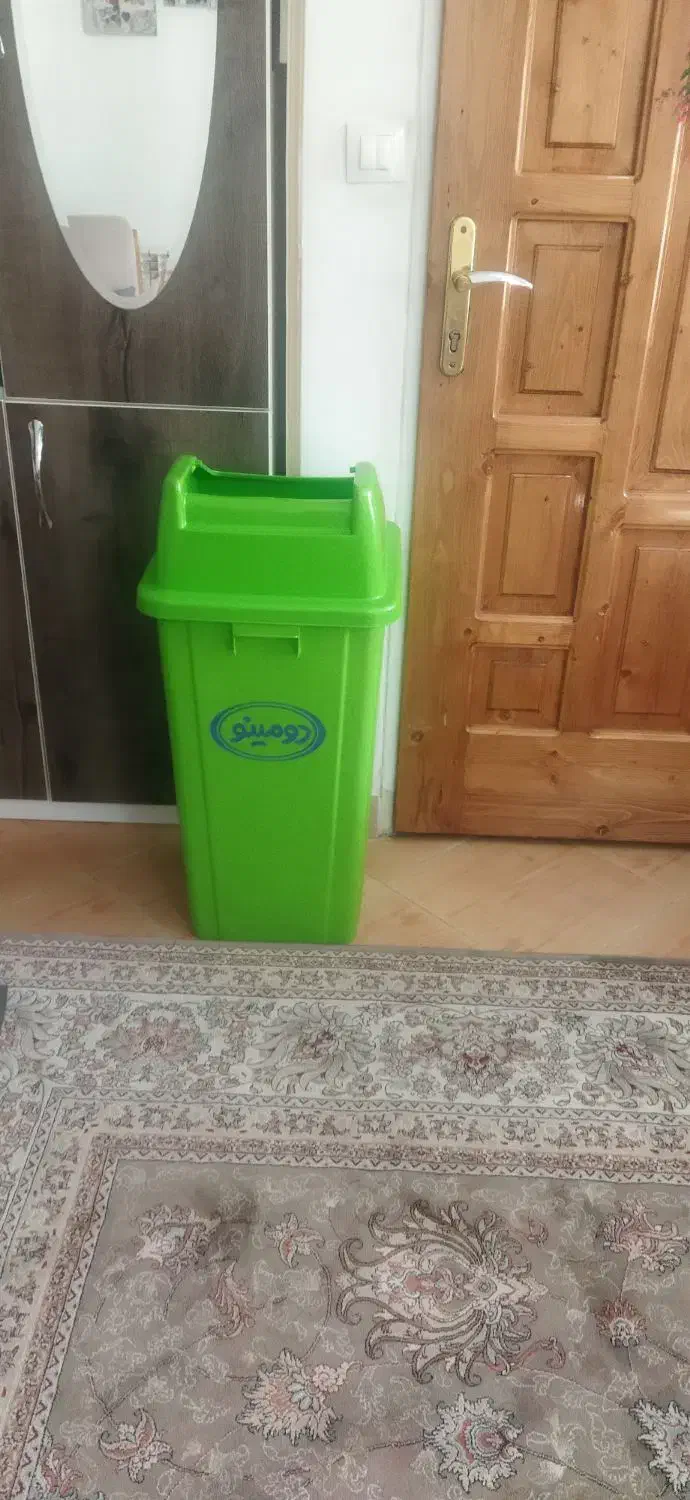 سطل زباله بزرگ نونو|ظروف نگهدارنده، پلاستیکی، یک‌بارمصرف|ملارد, |دیوار