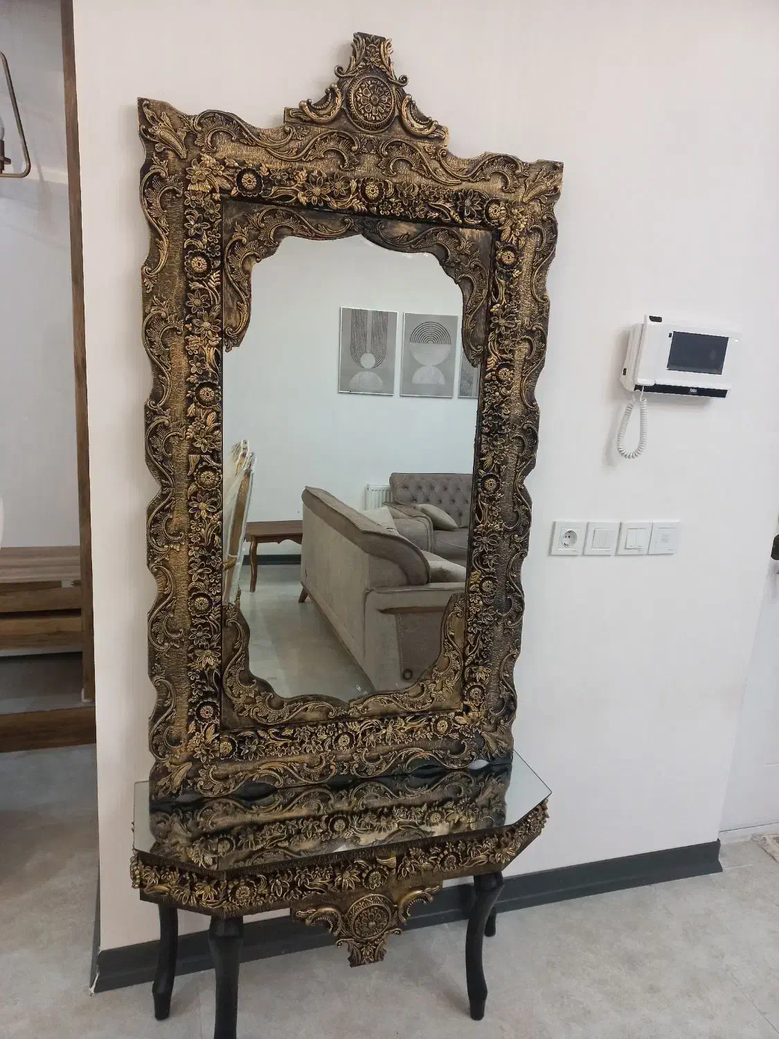 آینه، کنسول|بوفه، ویترین، کنسول|آزادشهر, |دیوار