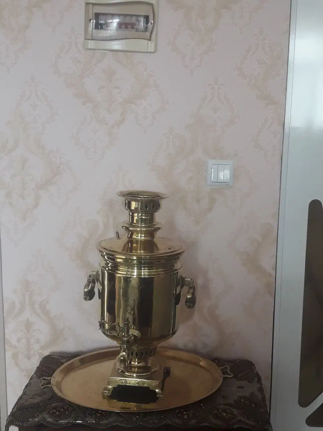 سماورزغالیروسیعتیقه|کلکسیون اشیاء عتیقه|اردبیل, |دیوار