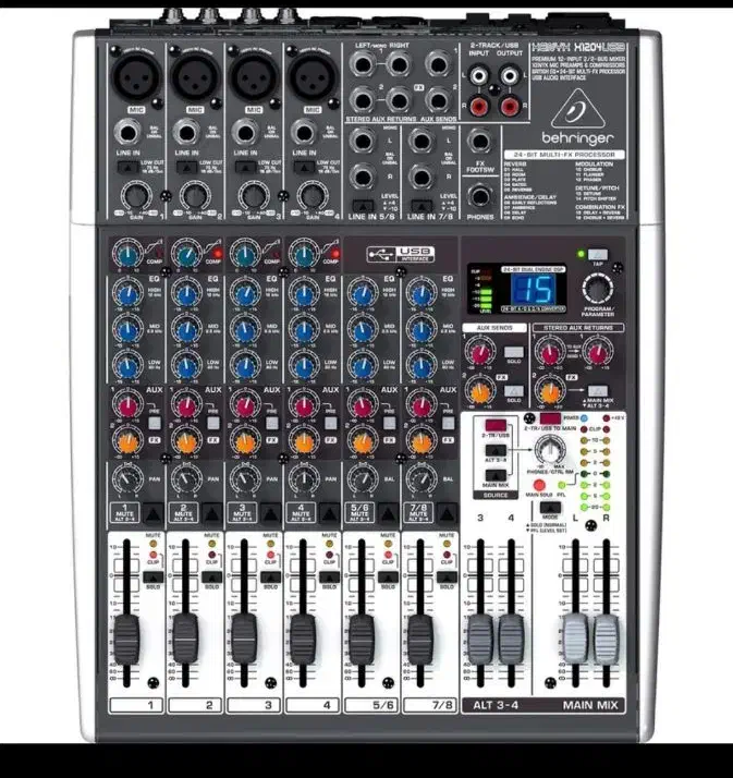 میکسر بهرینگر 1204|آلات موسیقی|الیگودرز, |دیوار