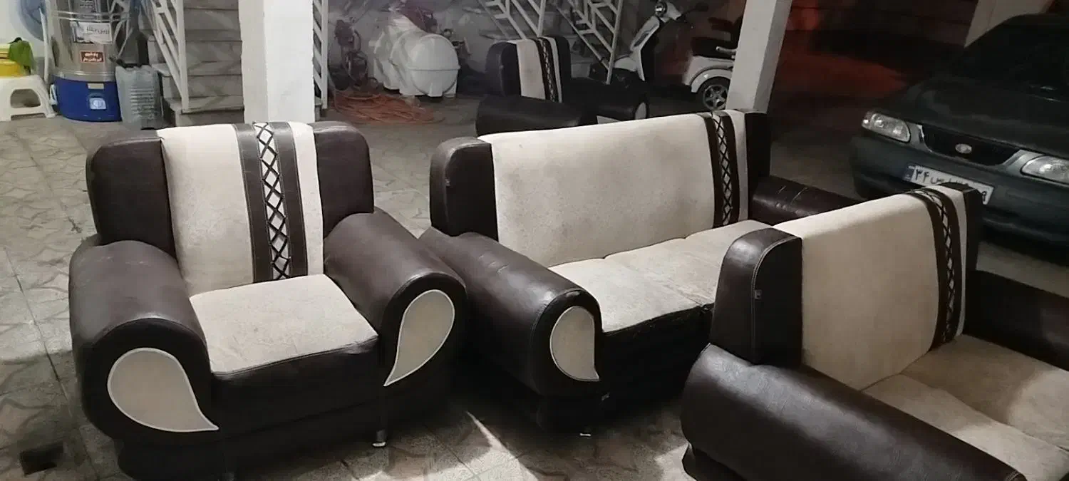 مبل راحتی|مبلمان خانگی و میز عسلی|تاکستان, |دیوار