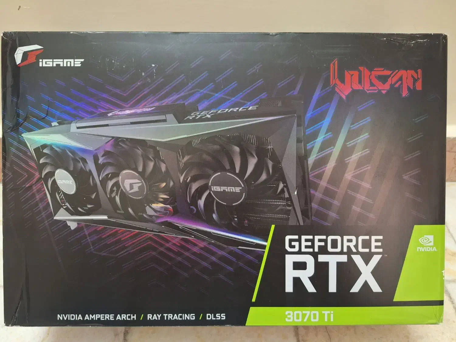 گرافیک colorful igame 3070 ti vulcan|قطعات و لوازم جانبی رایانه|تهران, چهارصد دستگاه|دیوار