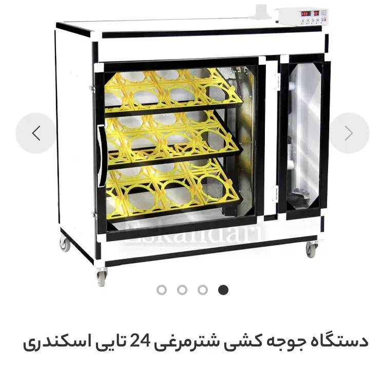 دستگاه جوجه کشی شتر مرغ ۲۴عددی|ماشین‌آلات صنعتی|شیراز, شهرک فرزانگان|دیوار