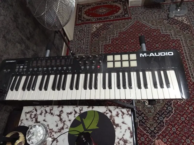 M AUDIO oxegen 61|پیانو، کیبورد، آکاردئون|تهران, گلستان (شهرک راه آهن)|دیوار