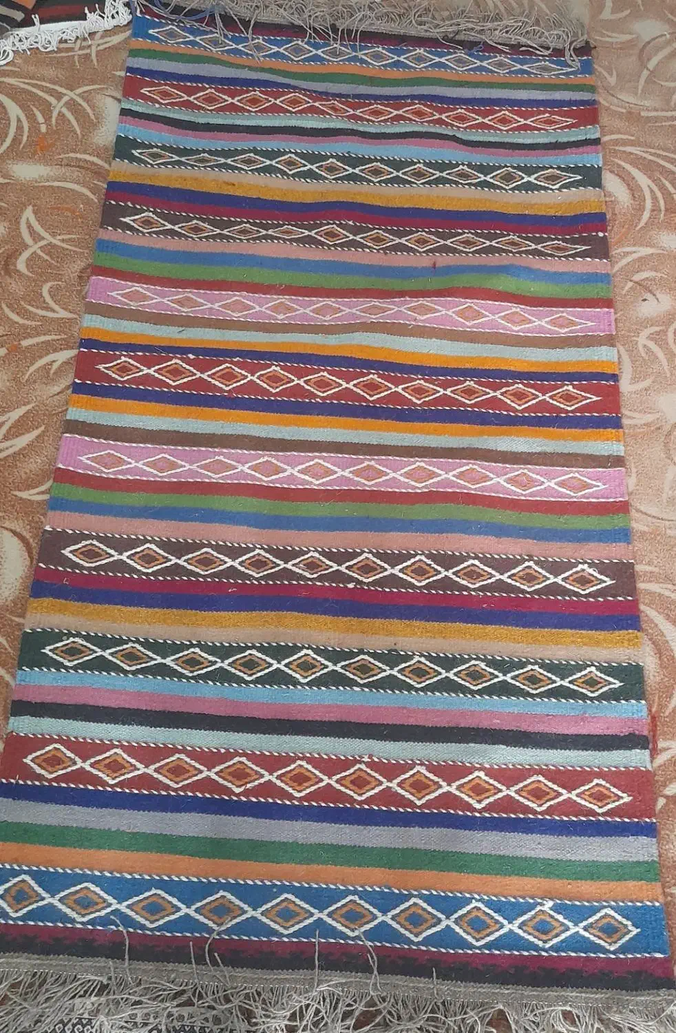 گلیم|گلیم، جاجیم، گبه|بیرجند, |دیوار