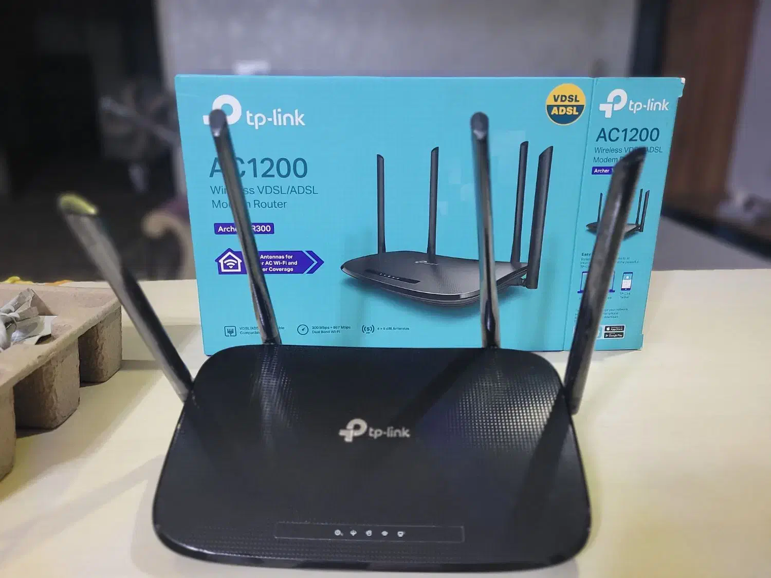 مودم‌روتر وای فای    adsl vdsl tplink ac1200 vr300|مودم و تجهیزات شبکه|کرج, کرج نو|دیوار