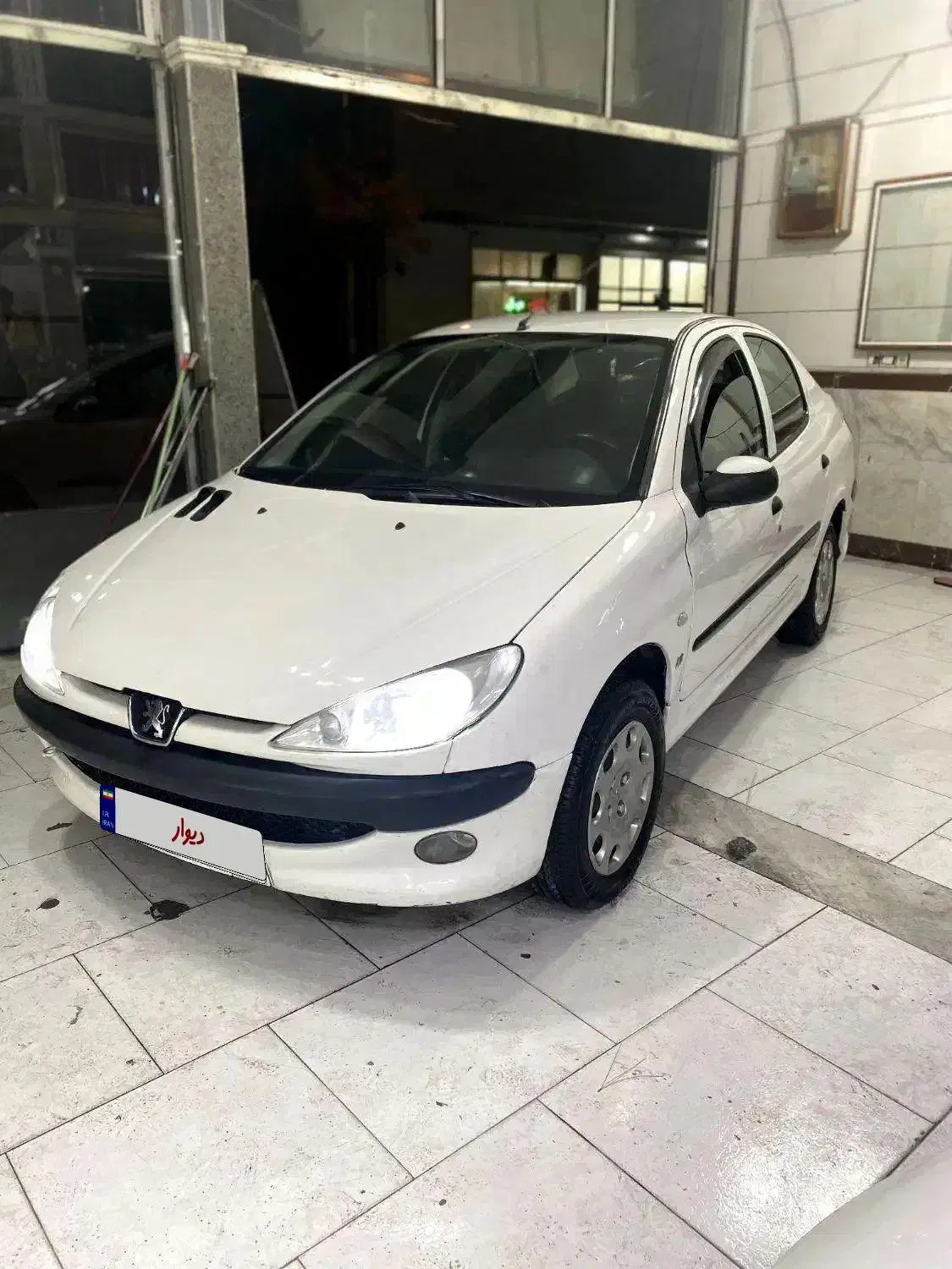 ۲۰۶ SD بدون رنگ خشک|خودرو سواری و وانت|بناب, |دیوار