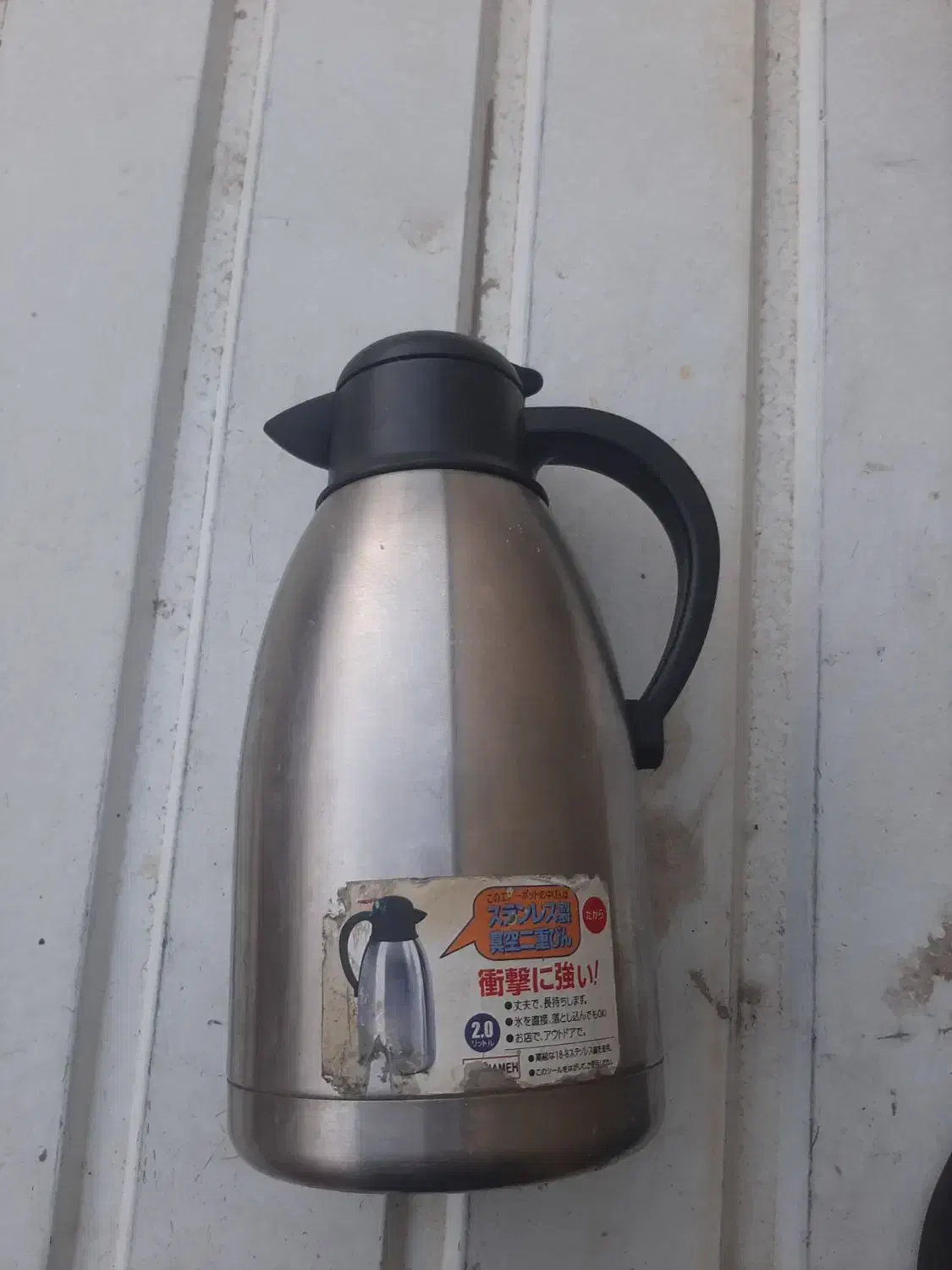 فلاسک چای استیل .دوجداره|قوری، کتری، قهوهساز دستی|ساوه, |دیوار