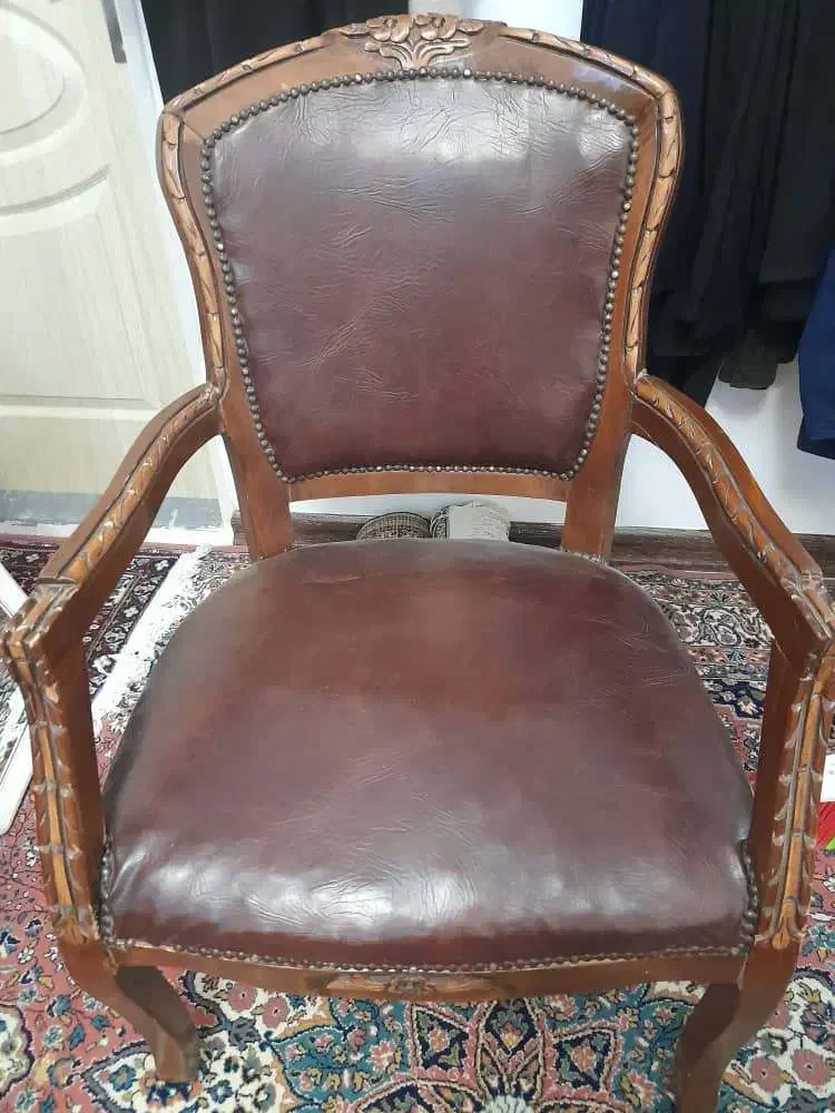 مبل چرمی استیل|مبلمان خانگی و میز عسلی|کرج, عظیمیه|دیوار