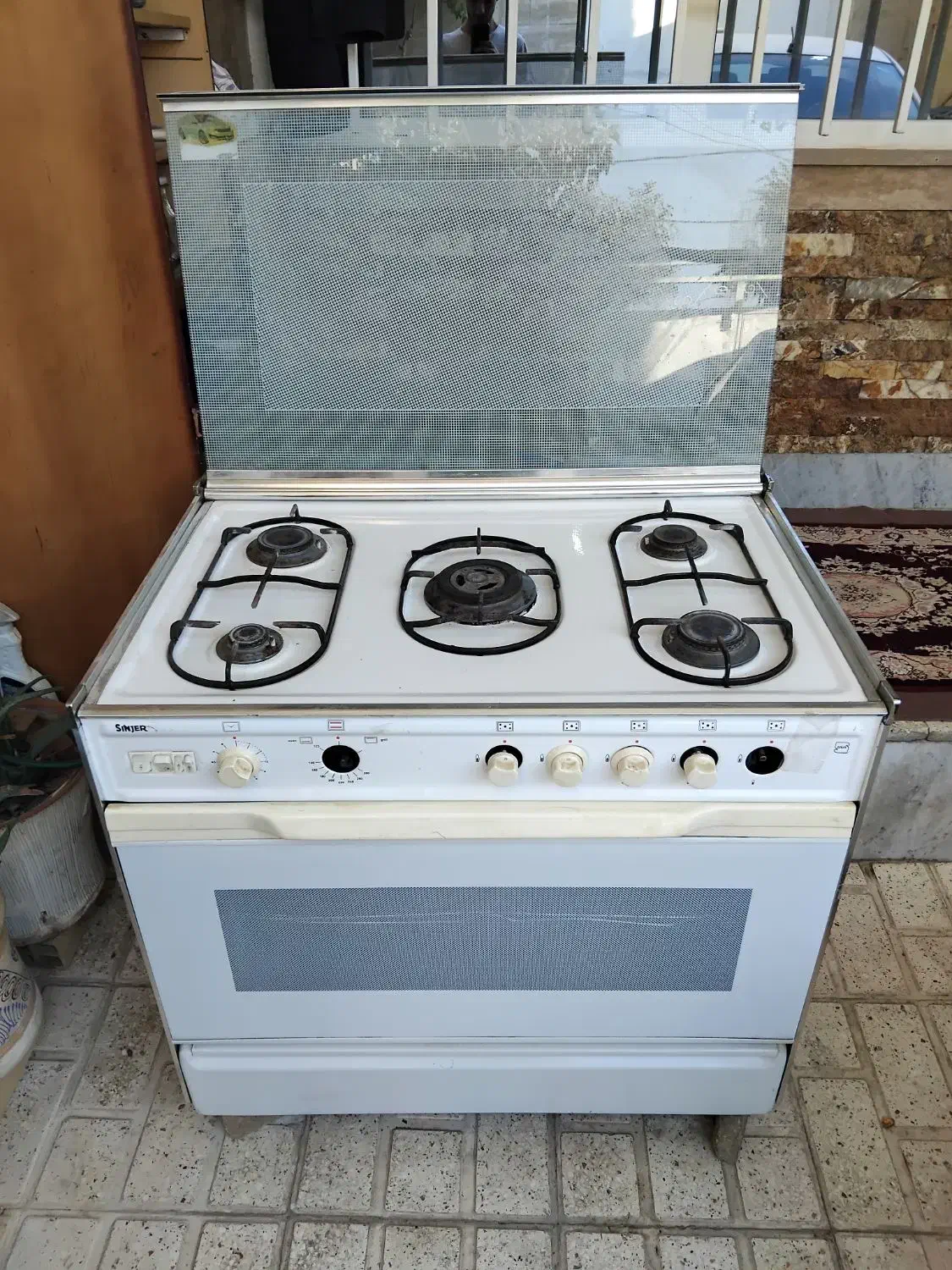 بخاری و گاز پنج شعله فر|بخاری، هیتر، شومینه|ماهدشت, |دیوار