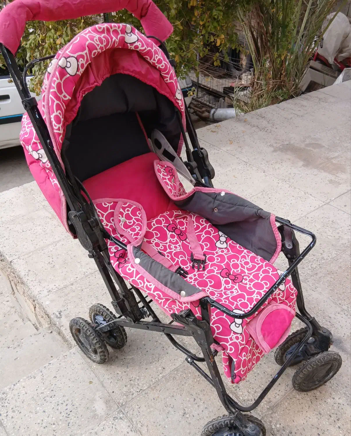 کالسکه صورتی|کالسکه و لوازم جانبی|کازرون, |دیوار