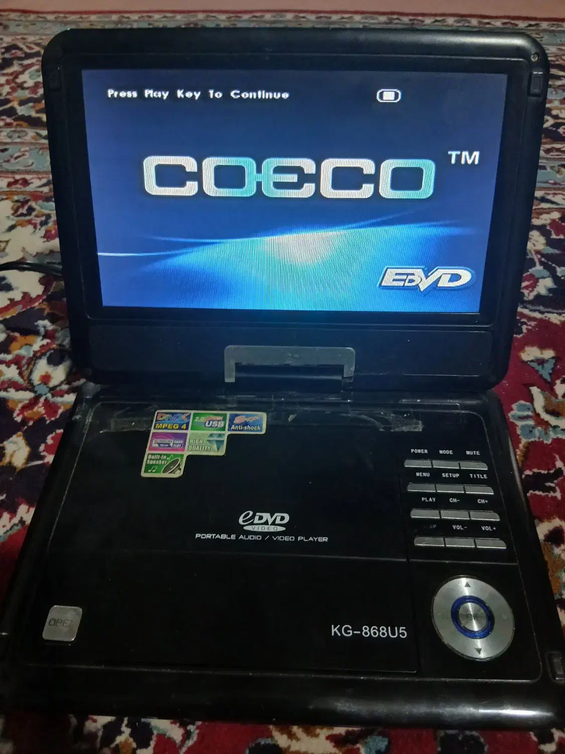 دستگاه لپ تاب سی دی|پخشکننده DVD و ویدیو|گلپایگان, |دیوار