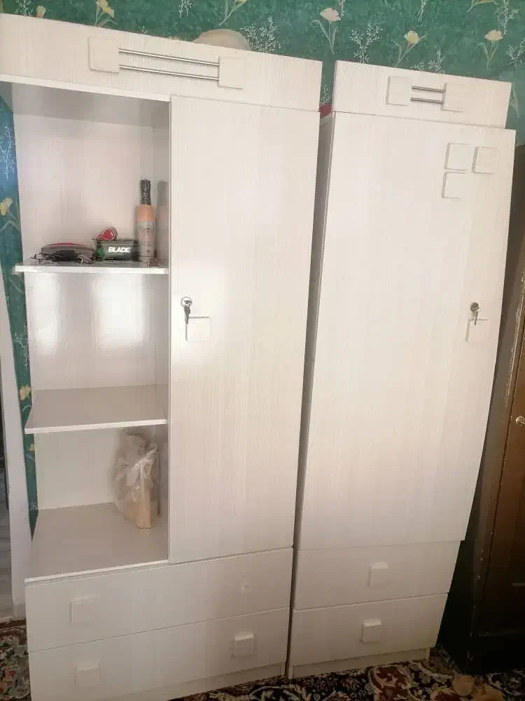 کمد دوتکه لباسی و ویترین|جاکفشی، کمد، دراور|شیراز, لاله|دیوار