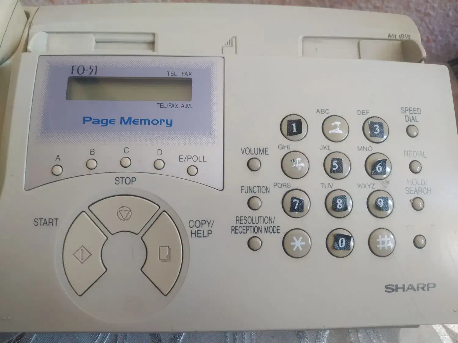 فکس تلفن کاملا سالم|تلفن رومیزی|صدرا-فارس, فاز ۱|دیوار