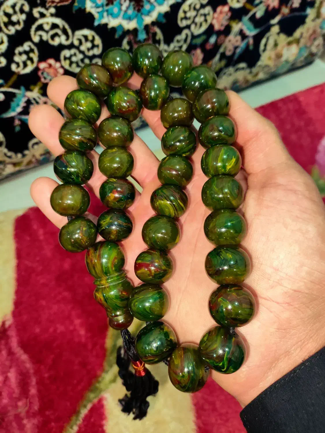 تسبیح پرچمی|جواهرات|سقز, |دیوار