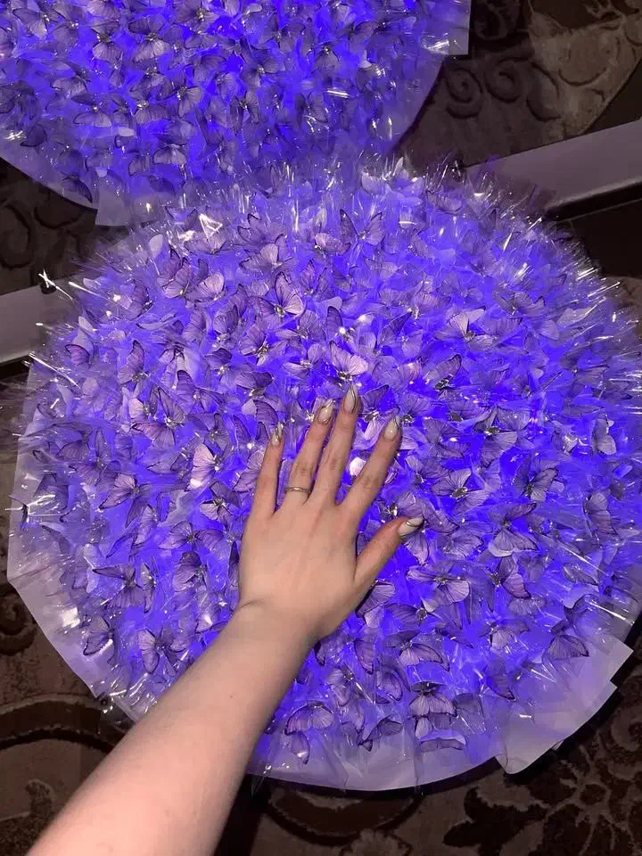 بوکت پروانه|گل مصنوعی|ارومیه, |دیوار