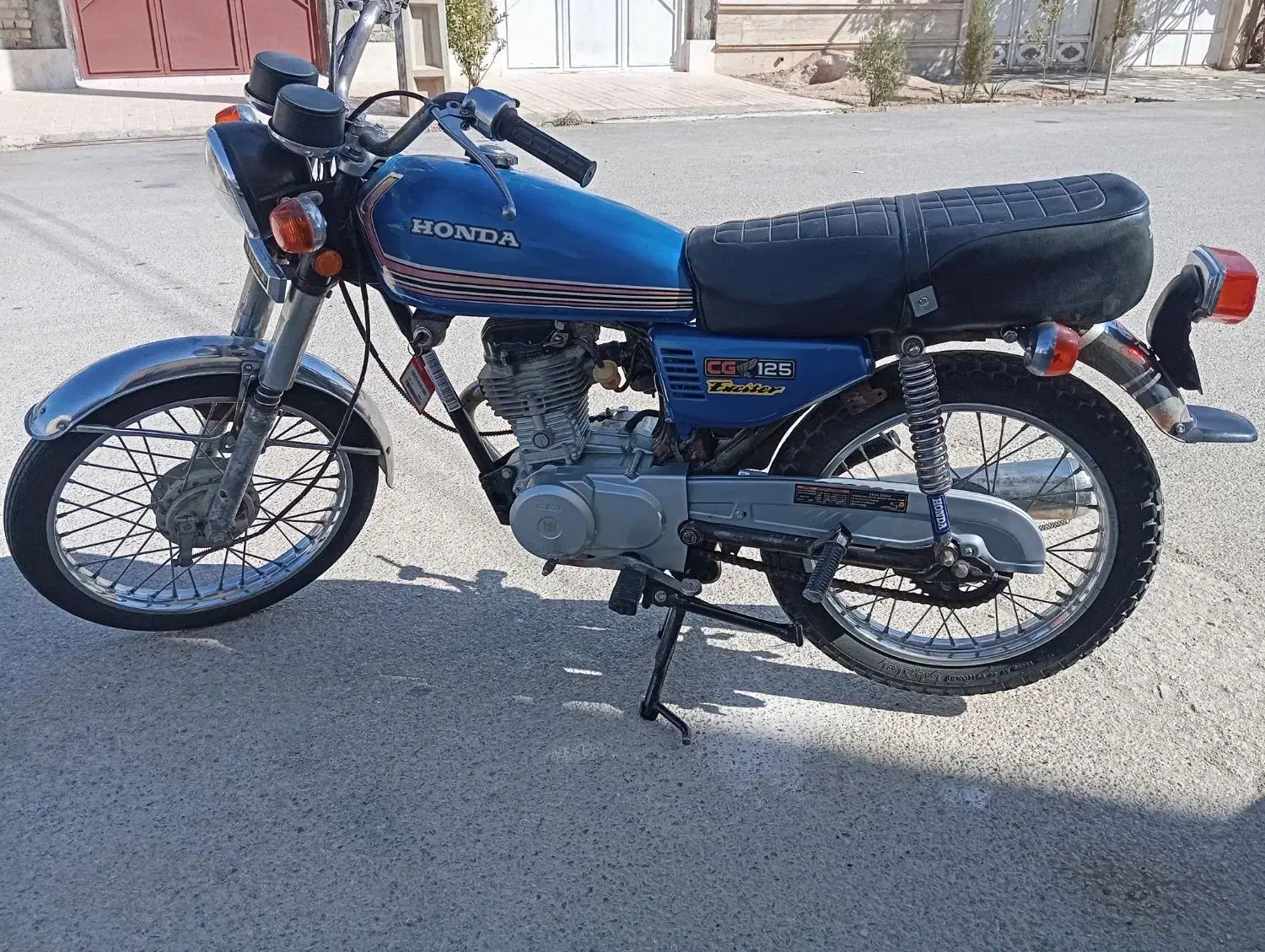 موتور 125هوندا cgمدل 77ژاپن|موتورسیکلت|مرودشت, ژیان|دیوار