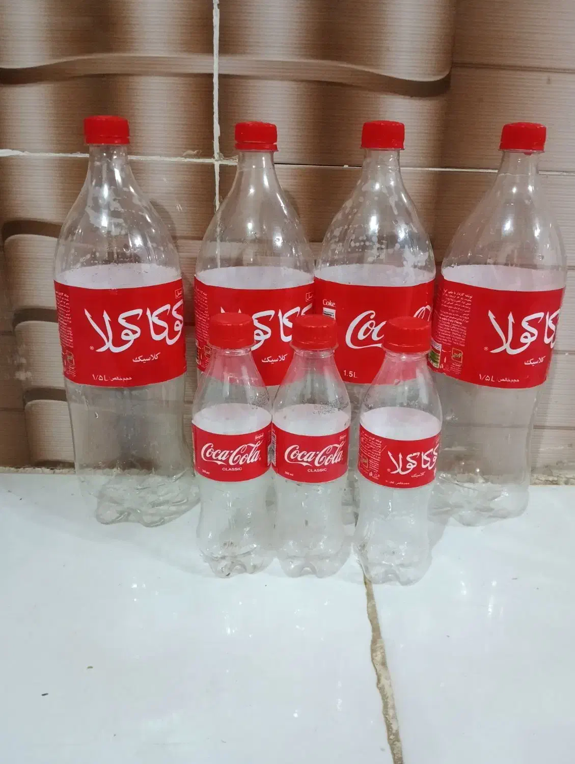 فروش بطری نوشابه 1/5به تعداد200عدد|ظروف نگهدارنده، پلاستیکی، یک‌بارمصرف|زابل, |دیوار