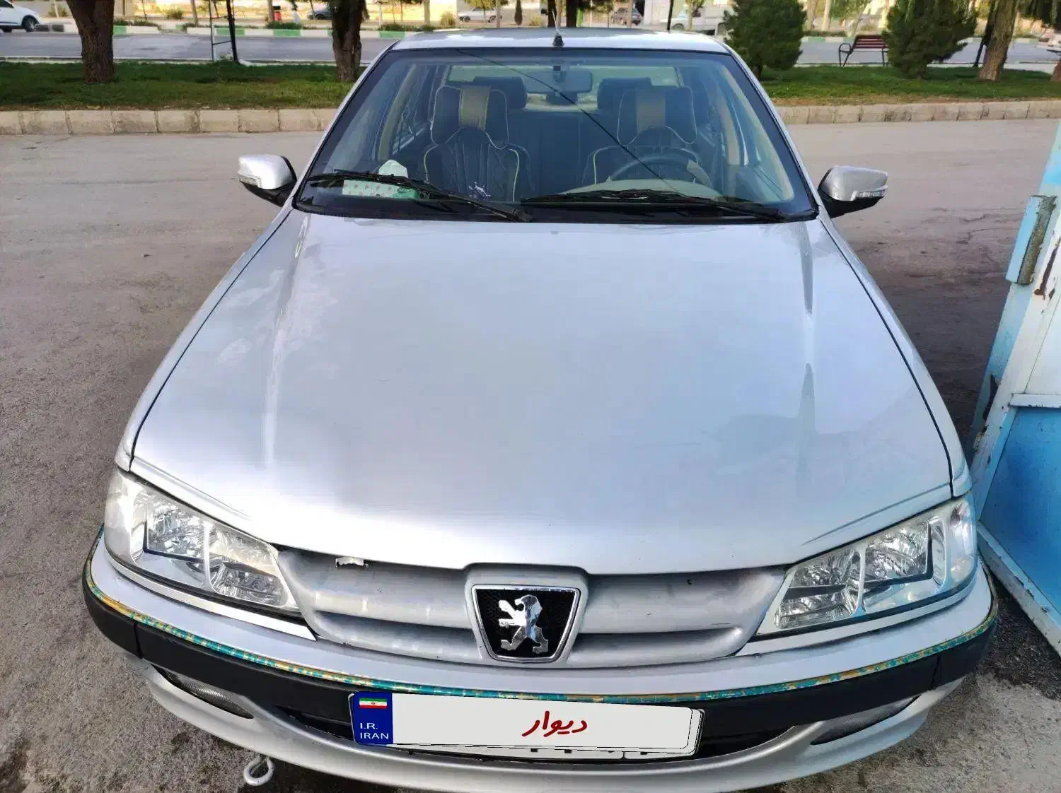 پژو پارس سال مدل ۹۰ نقره ای|خودرو سواری و وانت|شهرضا, |دیوار