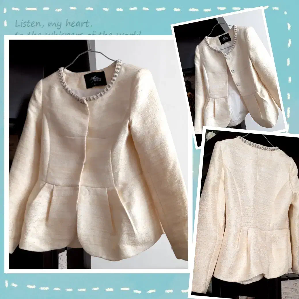 کت کوتاه پاییزه   مجلسی.شیری  رنگ|لباس|قوچان, |دیوار