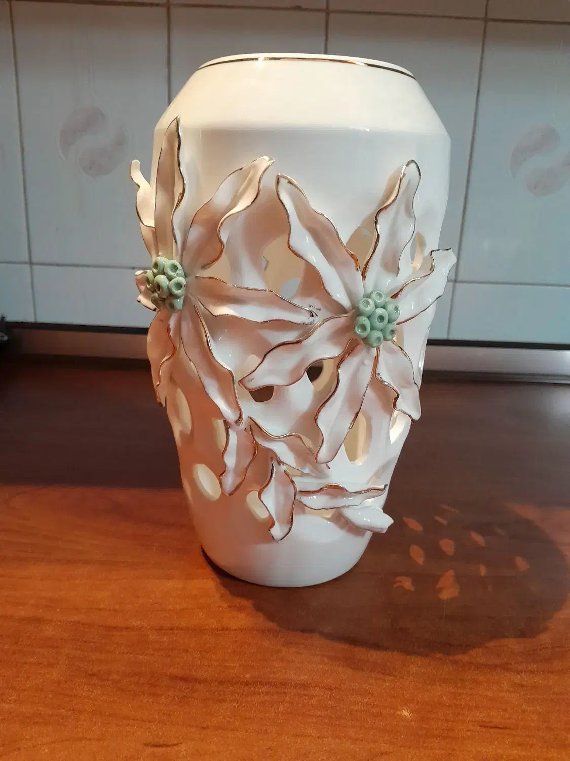 گلدان سرامیکی|صنایع دستی و سایر لوازم تزئینی|مشهد, هفت تیر (حافظ)|دیوار