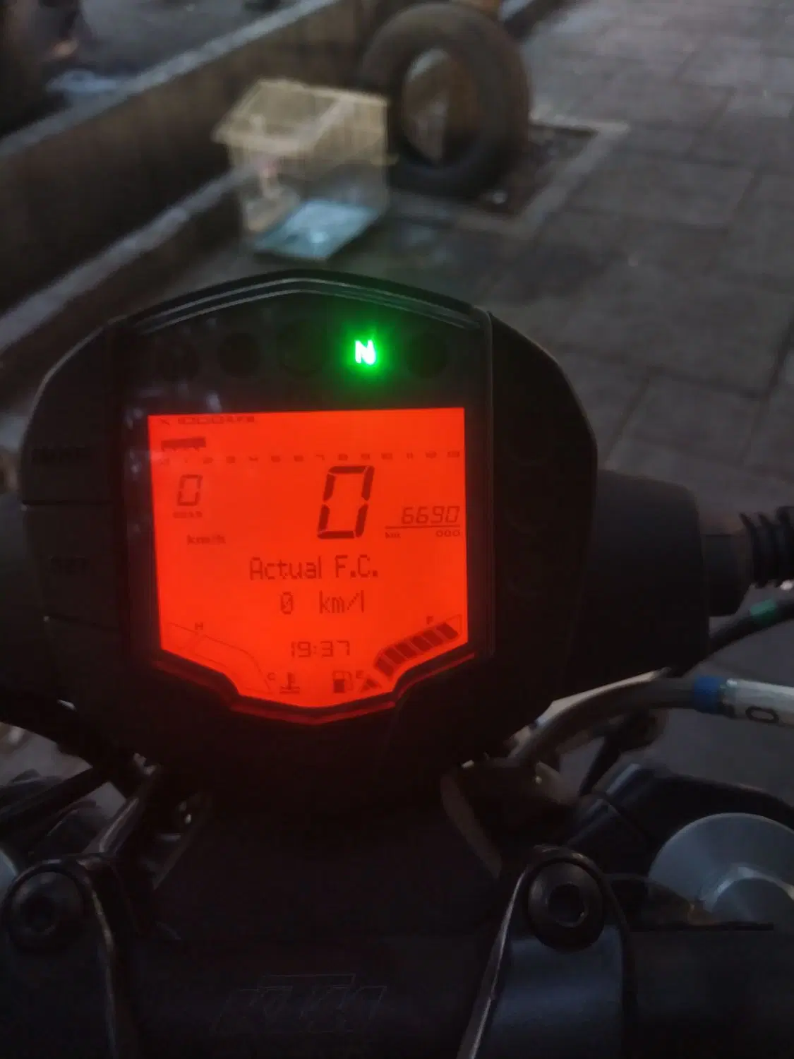 KTM duck 250|موتورسیکلت|تهران, امام زاده عبدالله|دیوار