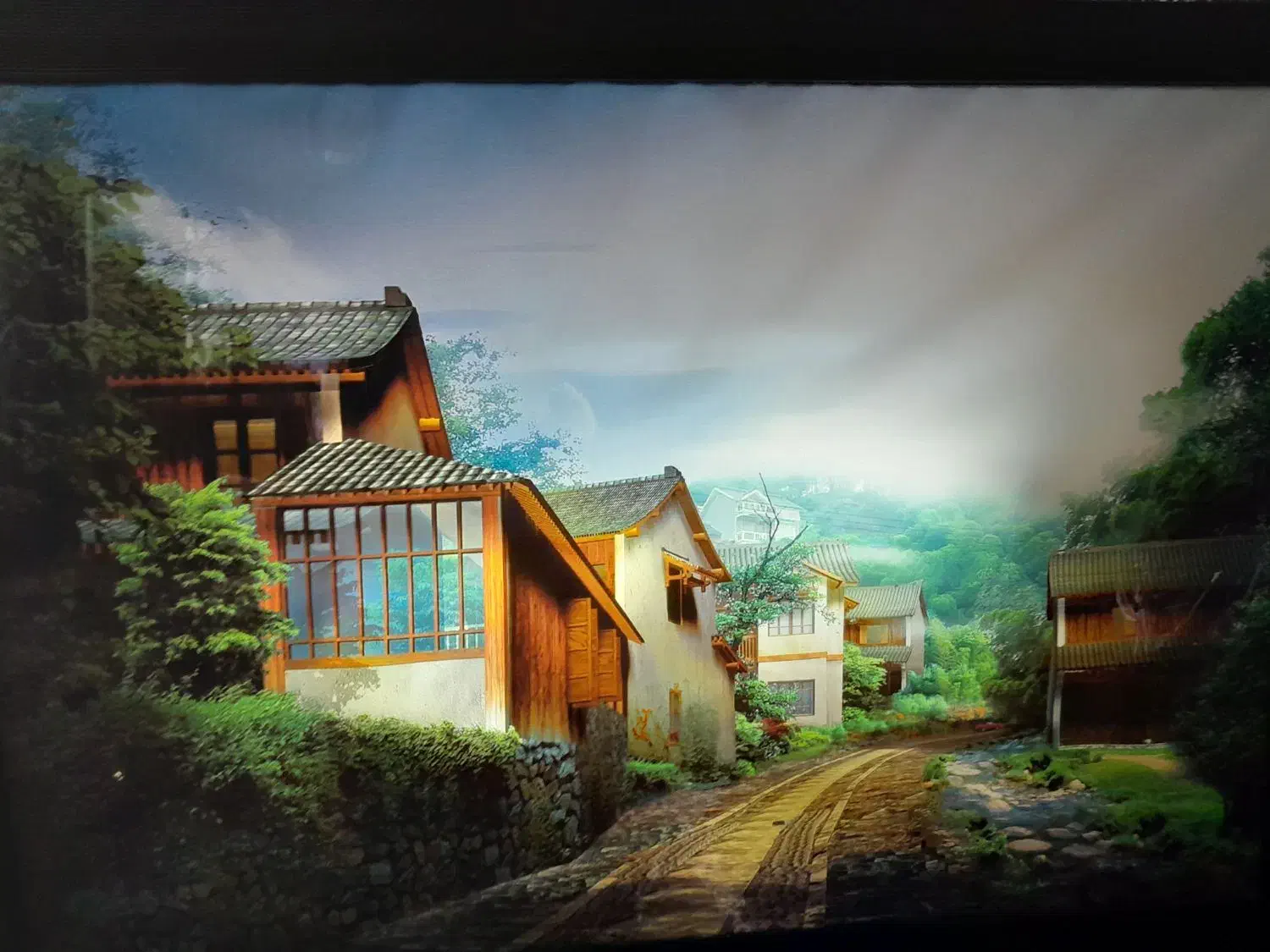 تابلو چراغ دار|تابلو، نقاشی، عکس|کرج, خرمدشت|دیوار