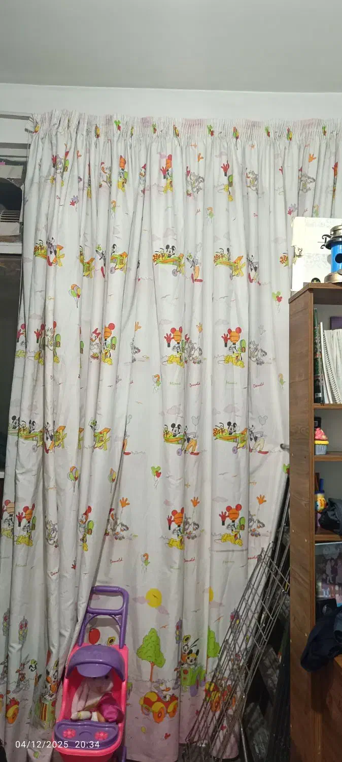 پرده|پرده، رانر، رومیزی|مشهد, کوی المهدی|دیوار