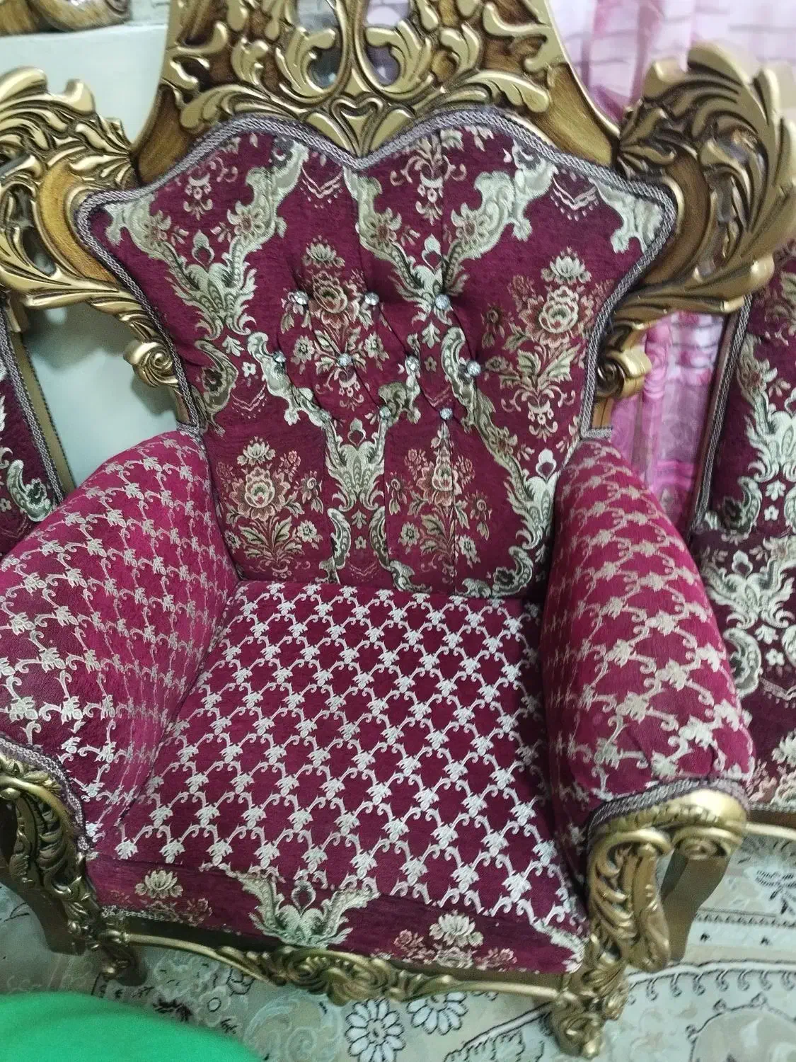 مبل 7نفر سالم  جای تخفیف داره|مبلمان خانگی و میز عسلی|چهاردانگه (تهران), |دیوار
