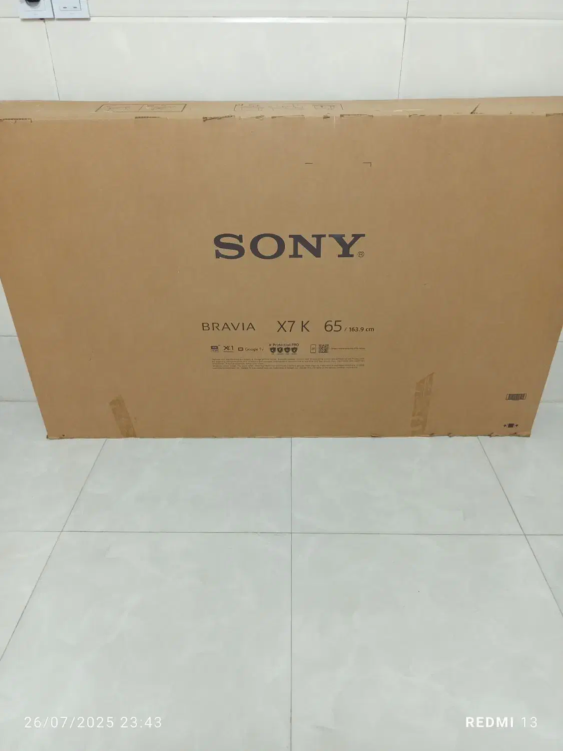 کارتون تلویزیون 65اینچ|تلویزیون و پروژکتور|قم, نیروگاه|دیوار