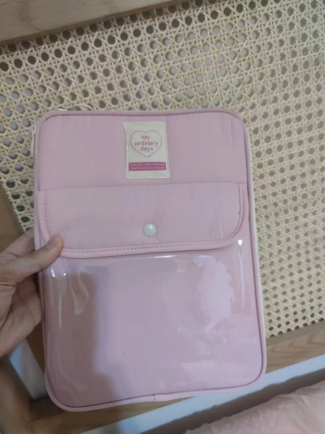 کیف صورتی آیپد مدل کاپشنی|لوازم جانبی موبایل و تبلت|تهران, صد دستگاه|دیوار