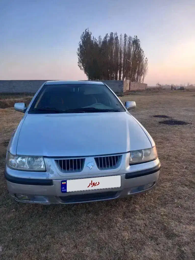 سمند نقره ای مدل۸۳|خودرو سواری و وانت|خوی, |دیوار