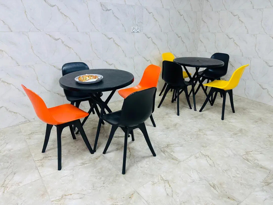 میز و صندلی غذاخوری شیک فایبرگلد/ طرح دلارا|میز و صندلی غذاخوری|شهریار, شهریار|دیوار