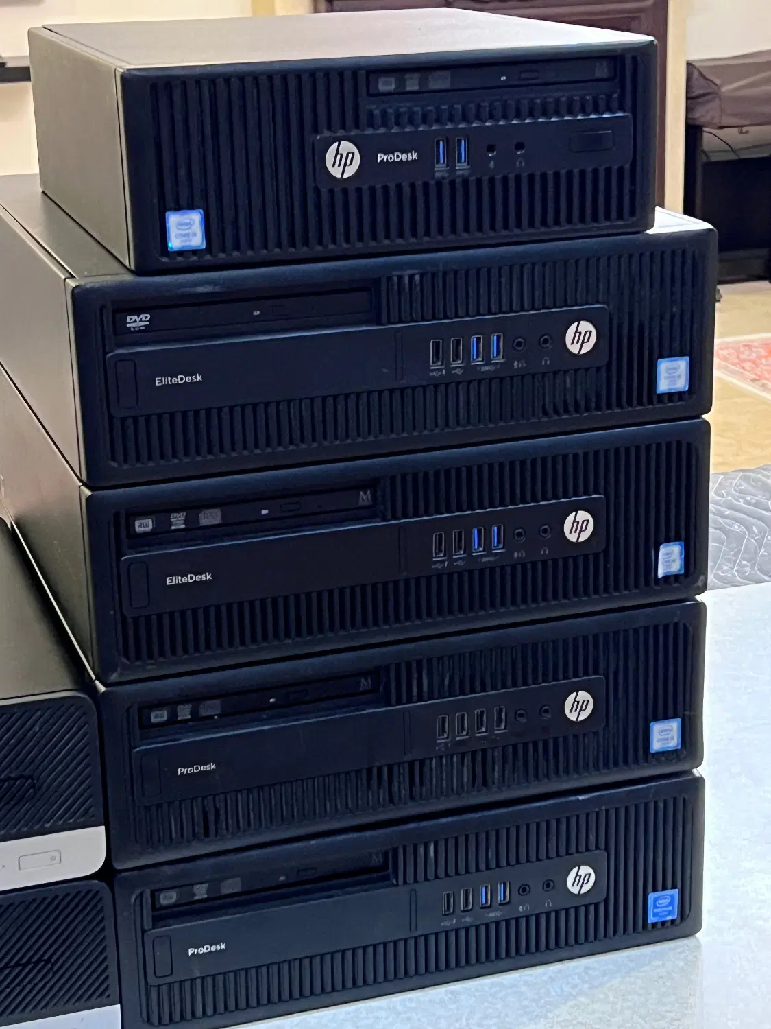 مینی کیس HP EliteDesk با کارت گرافیک مجزا vram ۴GB|رایانه رومیزی|تهران, سعادتآباد|دیوار