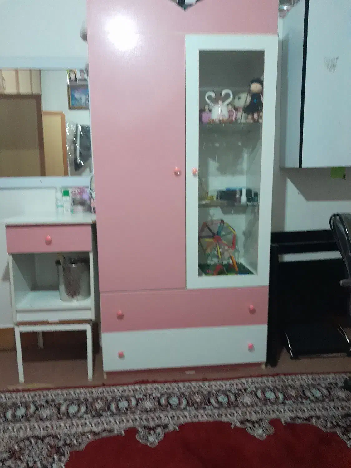 کمد لباس دخترانه|جاکفشی، کمد، دراور|میاندوآب, |دیوار