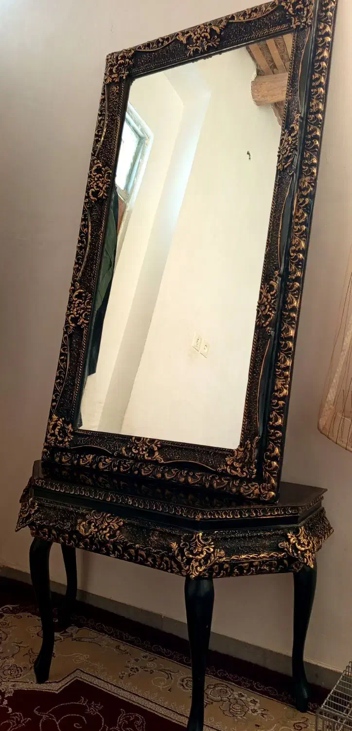 آینه کنسول|مبلمان خانگی و میز عسلی|کمیجان, |دیوار