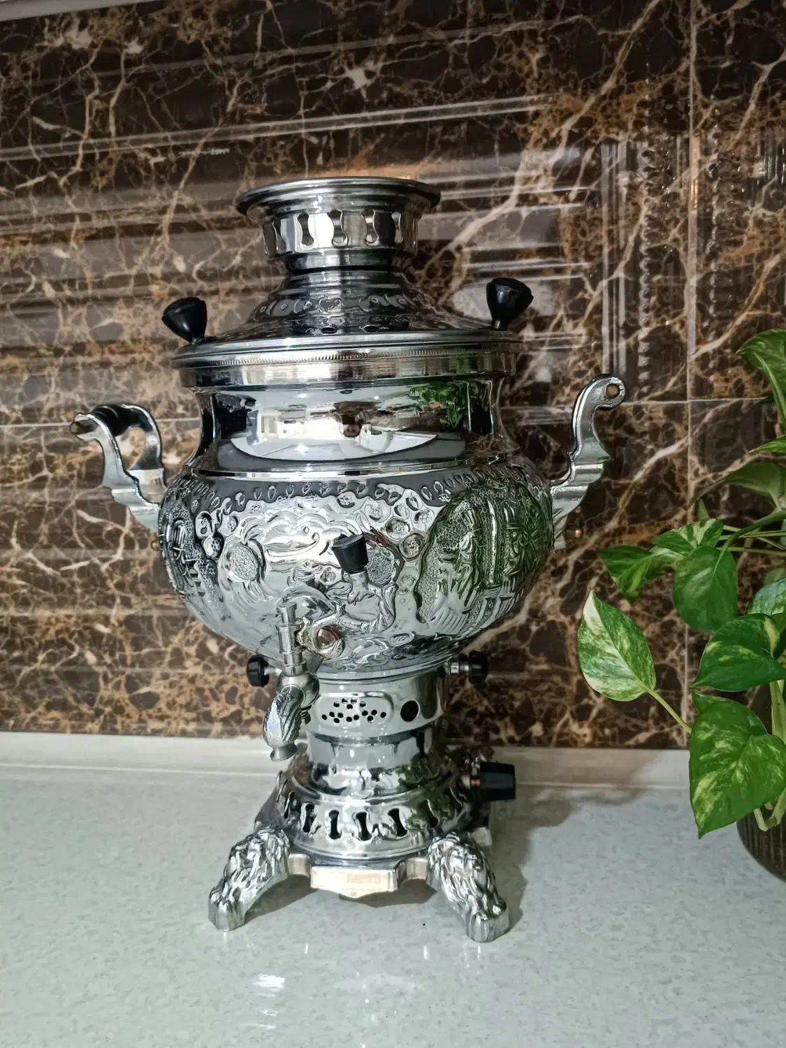 سماور گازی اکبند نو مناسب جهیزیه|سماور، چایساز، قهوهساز|مشهد, ولیعصر (شهرک غرب)|دیوار