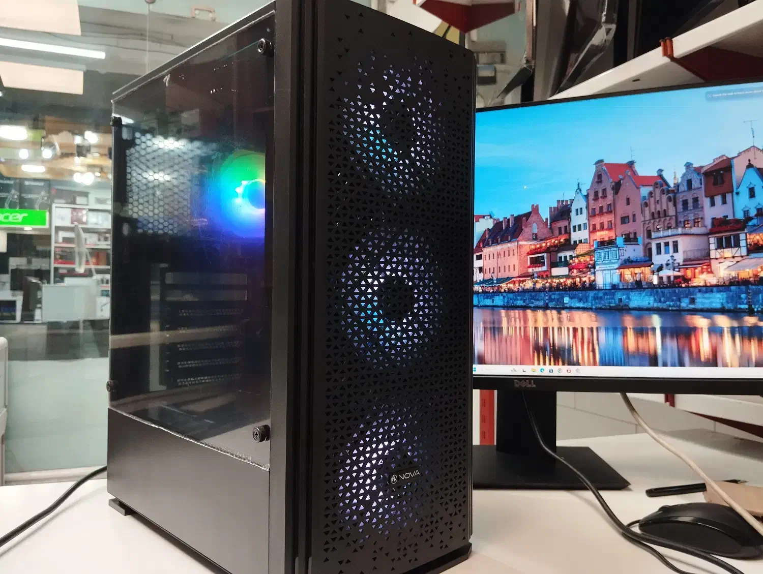 کیس گیمینگ نسل سیزدهم i3 13100 / RAM 16GB /GPU 8GB|رایانه رومیزی|گرگان, |دیوار